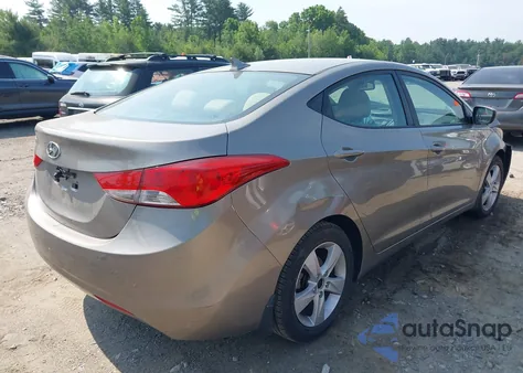 2013 Hyundai Elantra Gls from USA, damaged, VIN 5NPDH4AE0DH329267
